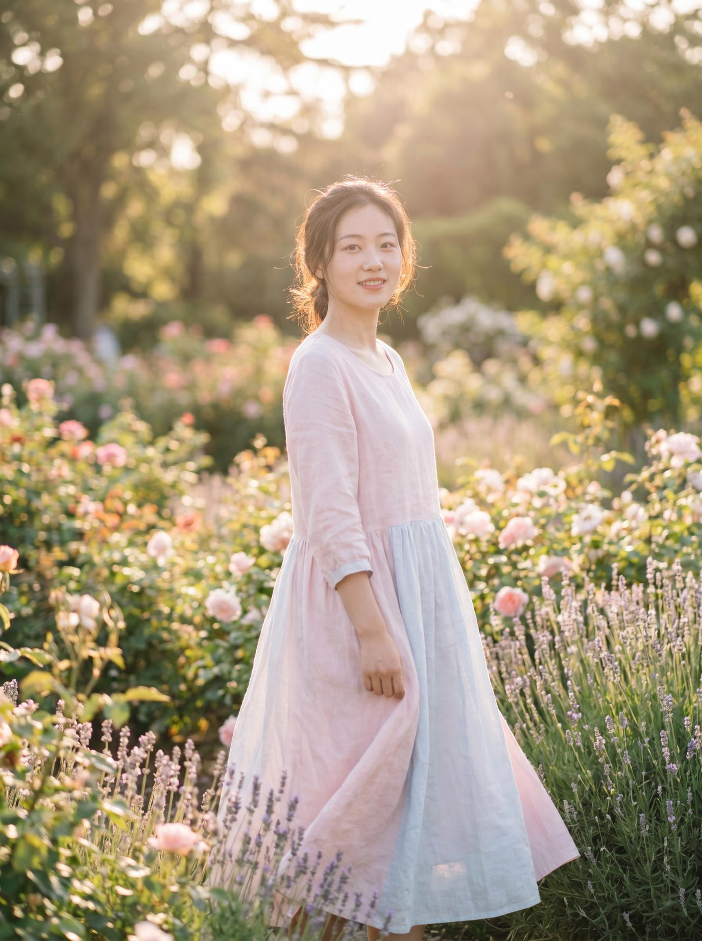 情侣酒店偷拍美图：清新自然美少女写真